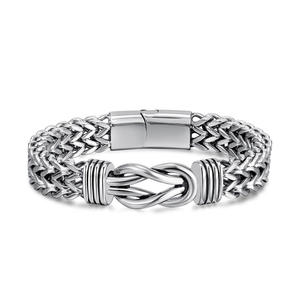 Hotsale Stainless Steel Chain love Knot Magnetic <b>Bangle</b> Bracelet Jewelry Stainless Steel for <b>Men</b> - Product Image 2