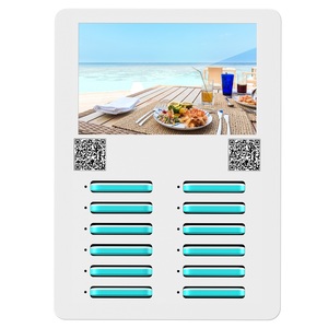 2024 xu hướng quét mã qr 8 cho thuê ngân hàng điện đồng tiền hoạt động Trạm Sạc 12 khe cắm năng lượng mặt trời Powered sạc kim loại cổng USB - Product Image 5