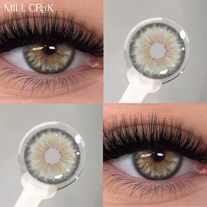 Lentes de Contacto Suaves Coreanas de Tres Tonos Más Vendidas al por Mayor, Material HEMA-NVP, 40% de Contenido de Agua, <span class=keywords><strong>Maquillaje</strong></span> para Ojos Grandes y Hermosos - Product Image 6