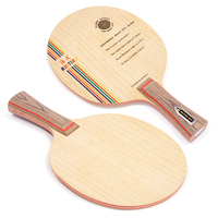 Lame de ping-pong en bois pur raquette de contrôle lame de tennis de table débutant