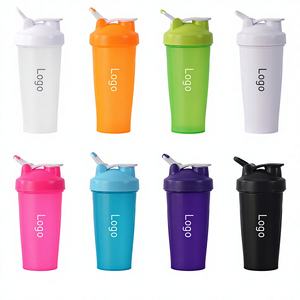 Vaso Deportivo de 600 ml con Asa, Logotipo Personalizado, para Beber Directo, Fitness, Batidos, Proteínas en <span class=keywords><strong>Polvo</strong></span>, Mezclador Portátil - Product Image 2