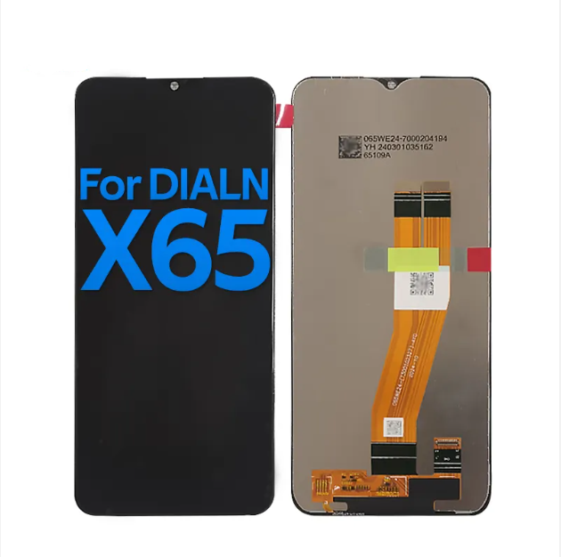 High Resolution Quality Lcd Panel Replacement Screen for Dialn X65 Mobile Phone Replacement Screen