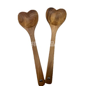 Cuchara de Madera en Forma de Corazón, Cuchara del Amor, Regalo de Graduación, Diseño Moderno y Minimalista Ecológico, Seguro para Contacto con Alimentos - Product Image 2