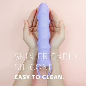 Giocattolo del sesso del vibratore del punto G ricoperto di Silicone <span class=keywords><strong>pieno</strong></span> per lo stimolatore del clitoride delle donne 10 vibratore ricaricabile del Dildo di vibrazione - Product Image 2