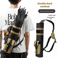 Vente en gros de ceinture de tir à l'arc tactique multifonctionnelle à une épaule accessoire de sac à flèche multi-usage amélioré