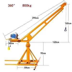 Construction Lifting Crane Mini Portable Crane