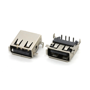 Đảo ngược <span class=keywords><strong>USB</strong></span> 2.0 kết nối loại một 4 pin nữ Ổ cắm ổ cắm jack PCB kết nối - Product Image 1