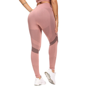 Leggings Deportivos de Cintura Alta para Mujer, Diseño Push-Up, Sin Costuras, para Entrenamiento, Estilo Casual, 2025 - Product Image 1