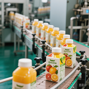 Automatische 220V elektrische Saft flaschen füll maschine 1 Jahr Garantie 200ml Kunststoff getränke Kern komponenten Inkl - Product Image 1