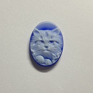 HQ — bijoux en Agate authentique sculpté en forme ovale, 20x15mm, bijoux en Agate naturelle, fabrication de broche et de bague pendentif, 50 pièces - Product Image 6