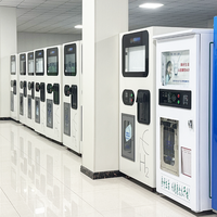 Máquina Expendedora de Agua Purificada de Alta Resistencia, Estación Individual para Todo Tipo de Clima, para Parques Temáticos Familiares al Aire Libre