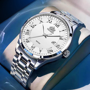 Men's male student Korean-style trendy fashionable luminous sports quartz wristwatch - Product Image 6