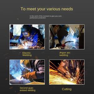 Mascherina per saldatura integrale in pelle bovina leggera speciale visiera protettiva per saldatura ad arco e Argon prodotto aggiuntivo <span class=keywords><strong>nuovo</strong></span> amico - Product Image 5