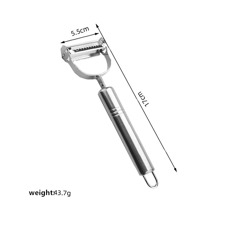 éplucheur de sourire argent