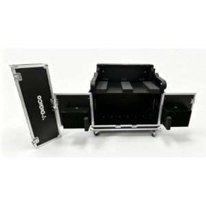 Console de mixage numérique robuste sur mesure, boîtier hydraulique de transport pour <span class=keywords><strong>DIGICO</strong></span> S31 avec couvercle rabattable et 4 roues - Product Image 2