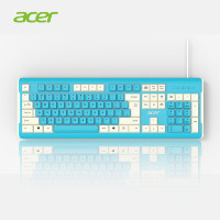 Acer OKB0A0 Bedrade Office Keyboard LED-achtergrondverlichting USB 104 Keys Nieuw Product Slijtvaste Keycaps voor Office Gaming