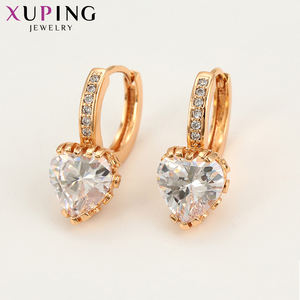 Boucles d'oreilles créoles en plaqué or 18K, bijoux tendance, Style <span class=keywords><strong>larimar</strong></span>, 93825 - Product Image 4