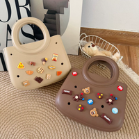Sac fourre-tout Colefa en EVA à haute capacité de charge, facile d'accès, petit format, pour plage et fêtes, avec trous, sac à bandoulière en EVA