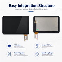 Módulo de Pantalla Táctil LCD MIPI EverGlory de 10.1 Pulgadas 800x1280 con Unión Óptica, Panel Táctil PCAP ILITEK USB I2C para Hogar Inteligente