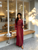 Robe longue décontractée pour femme musulmane, style moyen-oriental, à sequins et strass, grande taille, nouvelle collection, vente en gros à prix bas