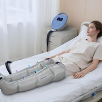 Masseur de pieds, mollets et jambes Beoka avec thérapie thermique, vibration, compression d'air, machine de massage des jambes, massage électrique Shiatsu par compression d'air