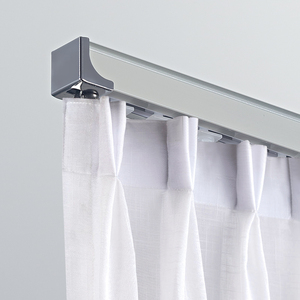 Suministro directo de fábrica, venta al por mayor, Riel de cortina silencioso clásico de aluminio, barras y rieles de cortina de aleación de aluminio elegantes - Product Image 4