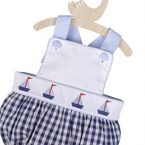 Ropa de Invierno de Lujo para Bebés Niños Babeeni Sailboat, de Algodón y Spandex, OEM ODM, Personalizada, Hecha a Mano, al por Mayor, con Botones, Sólida, OEKO-TEX - Product Image 1