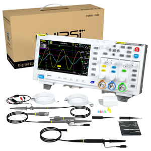 ออสซิลโลสโคปดิจิตอลแบบพกพา FNIRSI 1014D ช่องสัญญาณคู่ 2 ช่อง ความถี่ 100MHz แบนด์วิดท์ 2 ช่อง 1 GSa/s การสุ่มตัวอย่างแบบเรียลไทม์ ความละเอียด 8 บิต 1 - Product Image 5