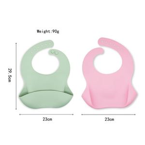 Productos de silicona suave e impermeables para bebés, fáciles de limpiar, regalos para niños, regalos para fiestas de bebés - Product Image 2