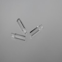 Tige de guidage de lumière en verre de quartz clair avec revêtement antireflet, tige optique pour instruments laser et optiques, diamètre 8 mm, transmission de 97,5 %
