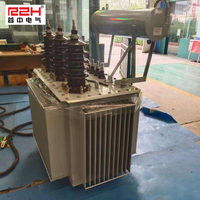 Transformador de Corriente y Voltaje para Exteriores, Trifásico, 400V a 22KV, Entrada 10KV, Salida 380V, 60Hz, Sumergido en Aceite