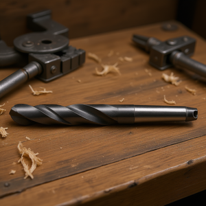 ดอกสว่านเจาะเหล็ก HSS แบบปลายตัดเกลียวพร้อมก้าน Morse Taper Shank สำหรับเจาะโลหะ ไม้ และพลาสติก - Product Image 3