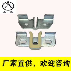 Limiteur de porte de voiture 6480, support de charnière en zinc, durable, jaune, design industriel - Product Image 4