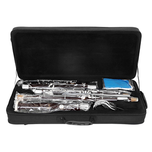 SLADE <span class=keywords><strong>Bois</strong></span> vent Instruments de Musique Professionnel Rouge Noir C Key Tone <span class=keywords><strong>Hautbois</strong></span> Basson Usine Vente En Gros Érable - Product Image 4