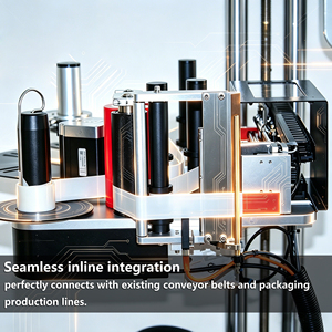 Machine d'étiquetage à écran tactile INTELLIGENCE PLC pour papier et cartons, automatique, haute productivité, précise, à bas prix, économique - Product Image 3