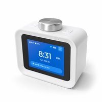 Réveil intelligent IA personnalisé avec boîtier moulé, assistant vocal, liste de tâches, minuteur Pomodoro, bruit blanc, fournisseur d'horloges, API ouverte