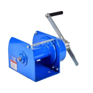 China Factory Supply 500kg 1ton 2ton 3 Tons Manual Heavy Duty Capstan Hand Winch For Sale