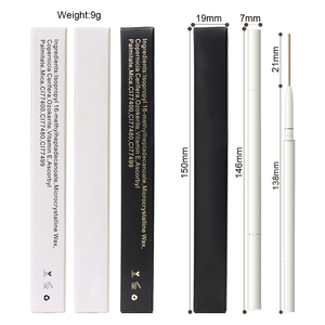 Stylo à sourcils <span class=keywords><strong>gris</strong></span> sans marque, étiquette privée, <span class=keywords><strong>crayon</strong></span> à sourcils imperméable personnalisé pour sourcils - Product Image 6