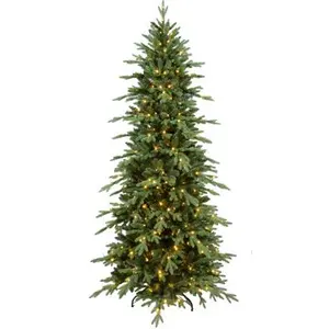 緑の高品質のクリスマスツリー安いArbol deNavidadeカスタマイズされた家の装飾のためのLED付き3-10フィートのプレリットクリスマスツリー