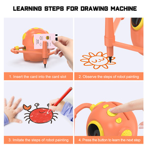 หุ่นยนต์วาดรูปแบบโต้ตอบสำหรับเด็กเรียนรู้การศึกษาหุ่นยนต์วาดรูป <span class=keywords><strong>B1</strong></span>ของเล่น - Product Image 4