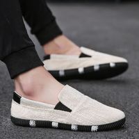Chaussures bateau en jean pour hommes, respirantes et légères, pour la marche en extérieur, été et automne, vente en gros