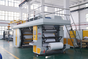 Nouvelle imprimante flexographique automatique CI Xianghuai XHCI-E-4800mm haute vitesse 4/6 couleurs 150m/min pour étiquettes de couches pour bébés et articles personnels - Product Image 2