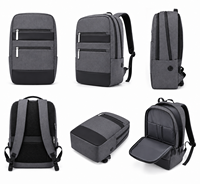 Sac à dos double épaule pour homme, sacoche d'ordinateur professionnelle, cartable, sac à dos de voyage grande capacité, sac à dos de mode haut de gamme