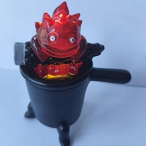 Lámpara Nocturna 3D de Resina con Diseño de Calcifer, Figuras Decorativas de <span class=keywords><strong>Anime</strong></span> - Product Image 3