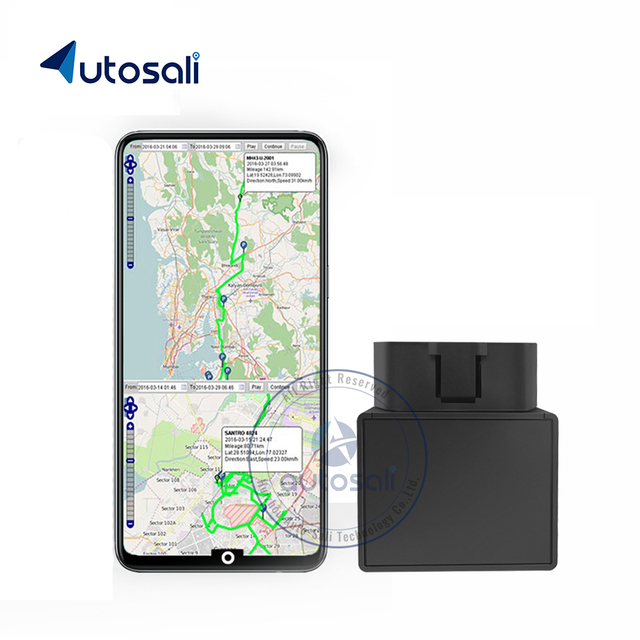 4G 2G OBD2 Waterproof Car GPS Tracker with Android App for Vehicle Tracking System Free Platform No Subscription