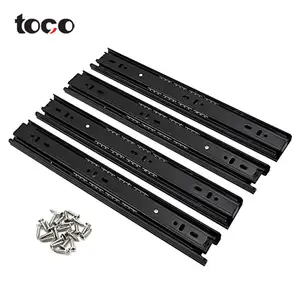 Toco Heavy Duty 3-Voudige Volledige Uitbreiding Verborgen Soft Closing Push Open Slider Onderbouw Lade Slides