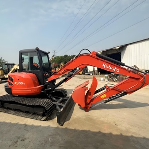 Excavadora Usada Kubota KX155-5, Excavadora de Cadenas de Segunda Mano, Excavadora Mini Original de Alta Calidad Kubota KX155 Kx165 155-5 - Product Image 5