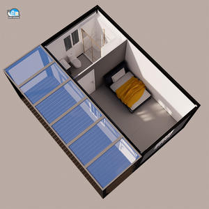 บ้านสำเร็จรูปจากตู้คอนเทนเนอร์เหล็กแบบแพ็คแบน ขนาด 20 ฟุต 40 ฟุต ผลิตจากโรงงาน คุณภาพหรูหรา - Product Image 6