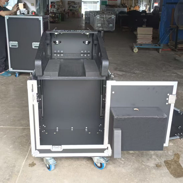 Heavy Duty Hydraulic Flight Case for Beringer Wing Compact Digital Mixer Road Case With Wheels ATA 300 Standard Shockproof Case
