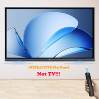 Интерактивная панель Smart Board с сенсорным экраном, Wi-Fi и Bluetooth, 75 дюймов, универсальная обучающая панель для школ